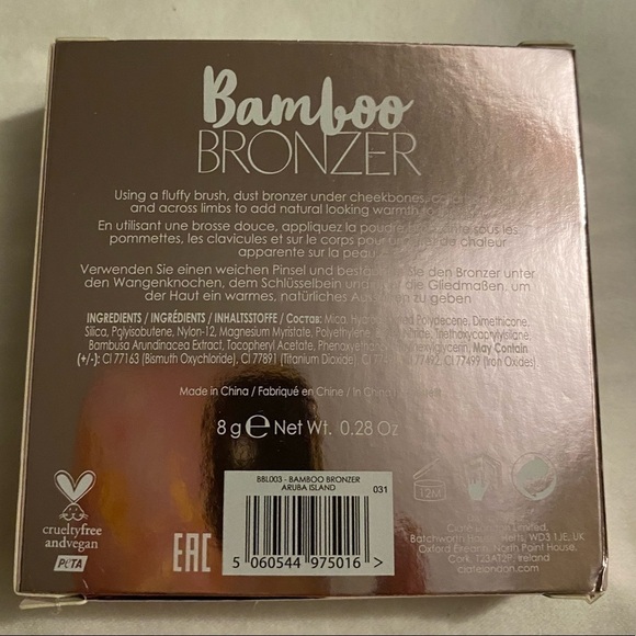 Ciate London Bamboo Bronzer Aruba Island NIB - Picture 4 of 7